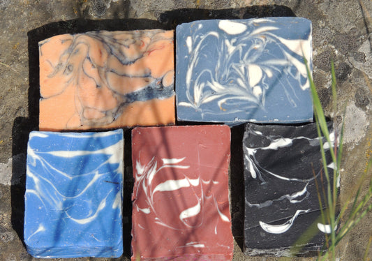 Nordic artisan Soaps, Art serien, 3 tvålar gåvo set.