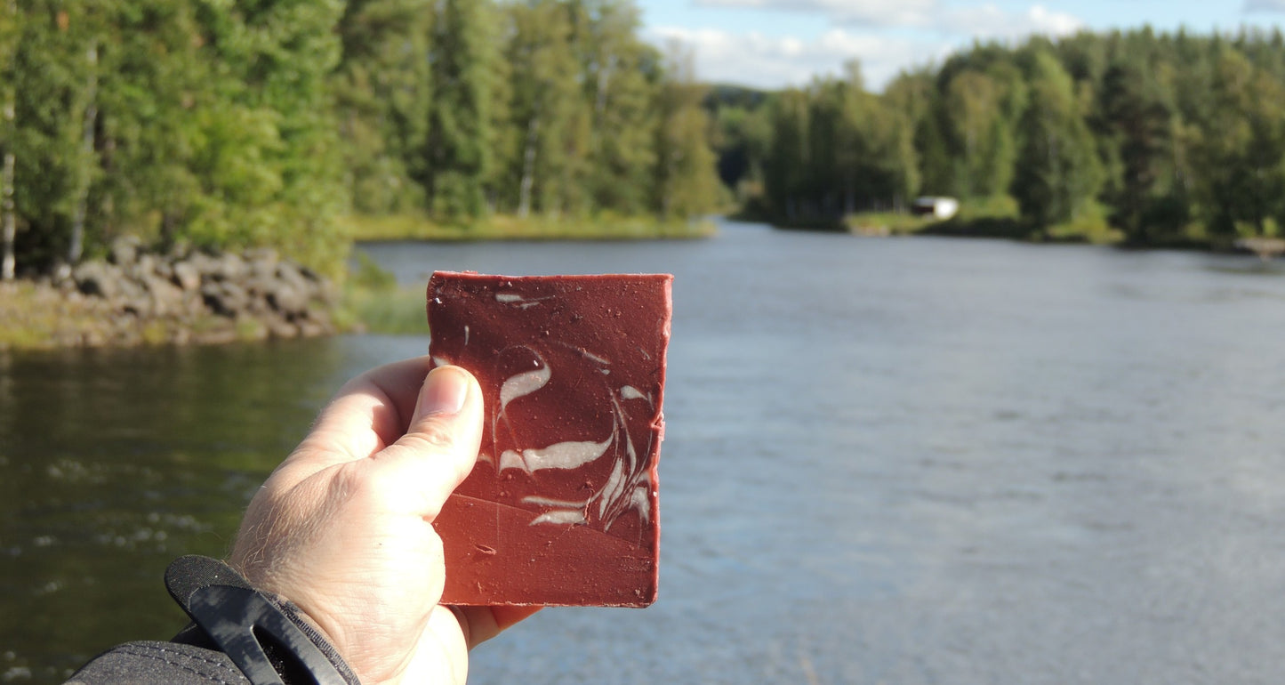 Nordic artisan Soaps, Art serien, 3 tvålar gåvo set.